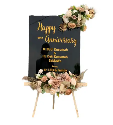 Papan Bunga Akrilik Simpang Kramat